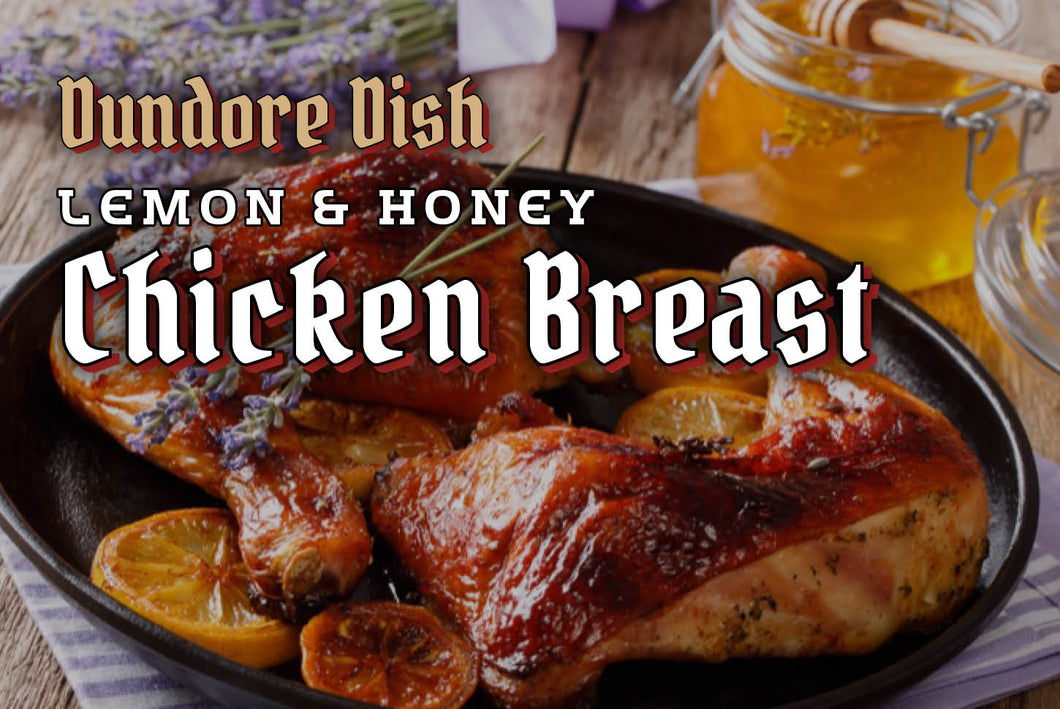 Wednesday Dundore Dish: Lemon Honey Roasted Chicken