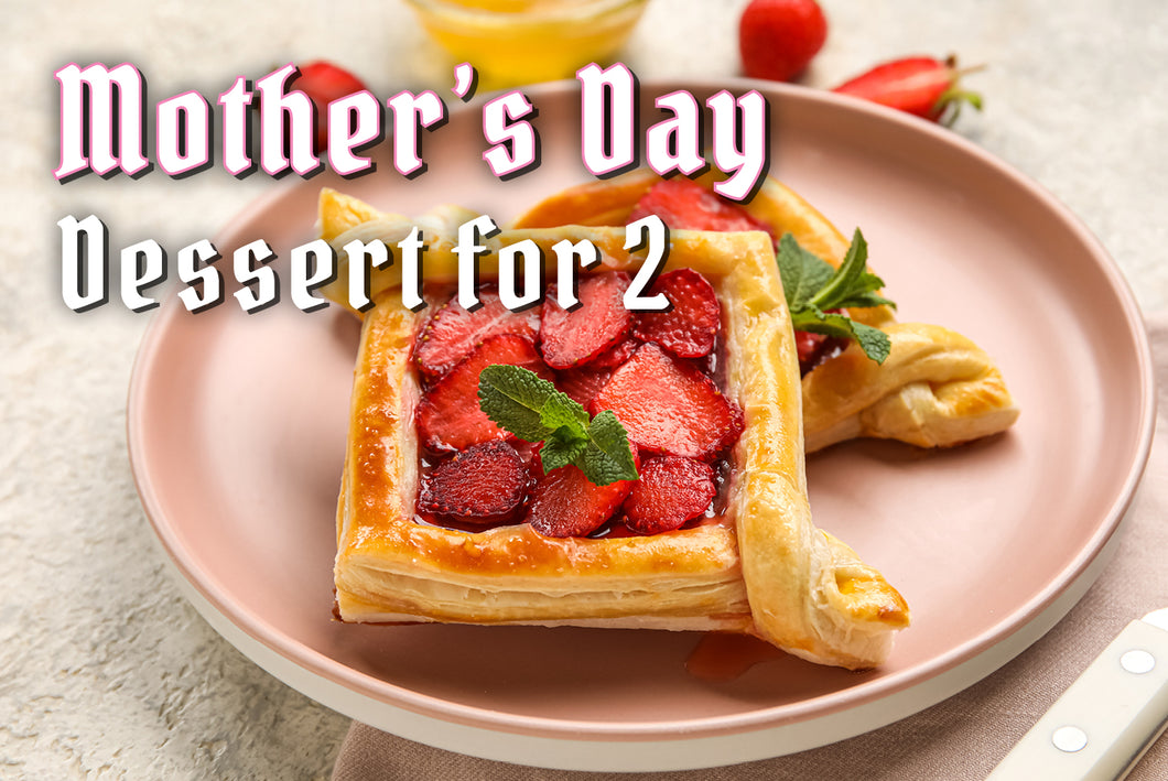 Mother's Day Strawberry & Lemon Curd Tart