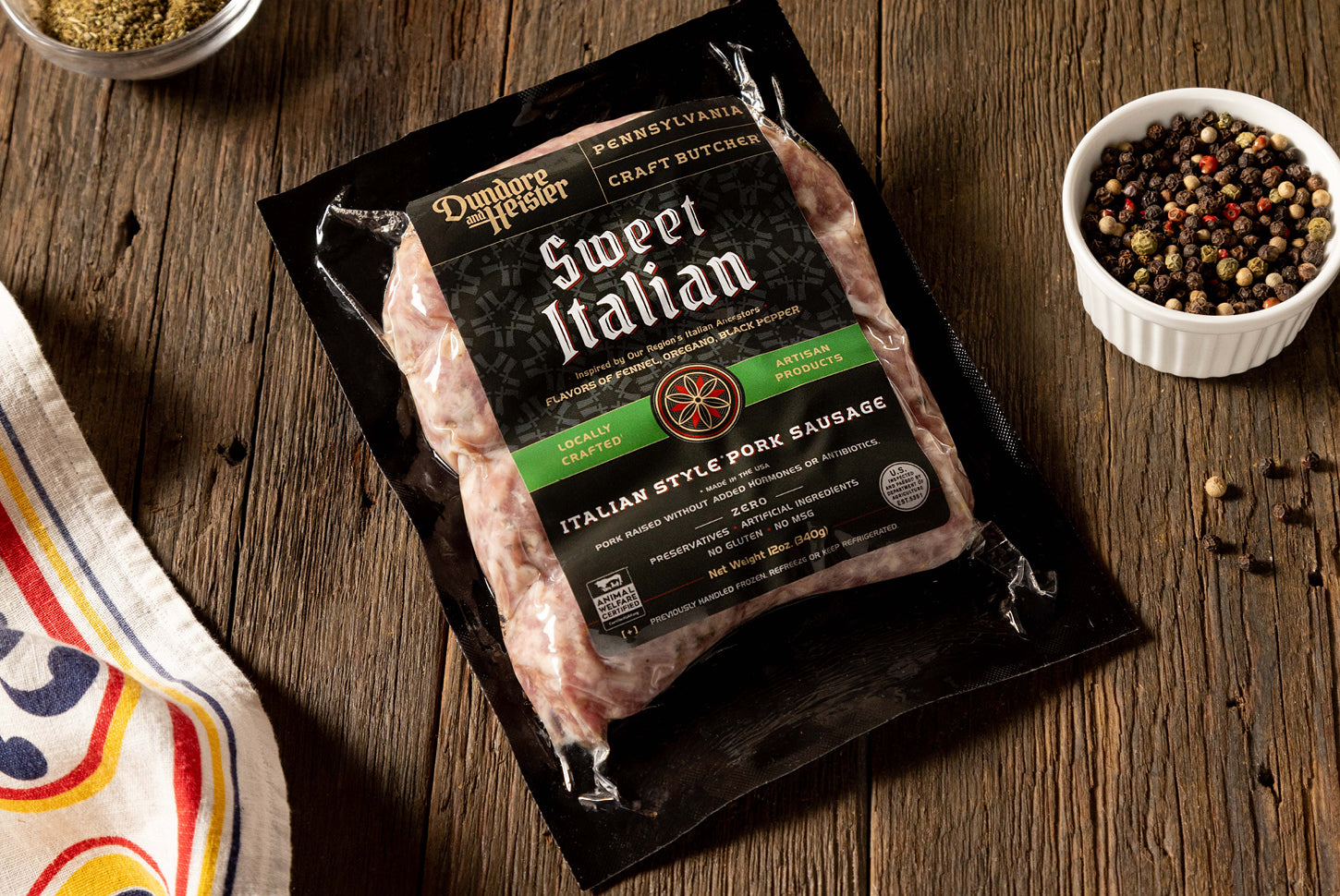 Sweet Italian Pork Sausage – Dundore & Heister | Butcher & Market