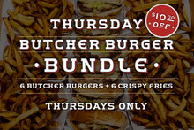 Load image into Gallery viewer, Thursday Butcher Burger Bundle
