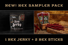 Load image into Gallery viewer, Hex Jerky &amp; Hex Sticks Sampler Pack

