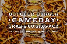 Load image into Gallery viewer, Gameday Butcher Burger Six Pack
