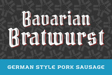 Load image into Gallery viewer, Bavarian Bratwurst Pork Sausage
