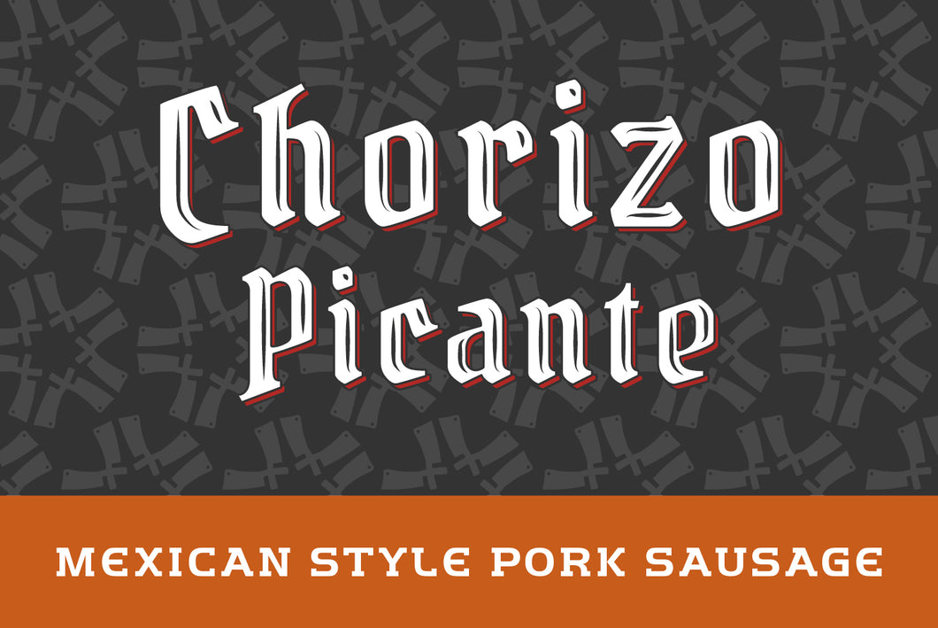 Chorizo Picante Pork Sausage