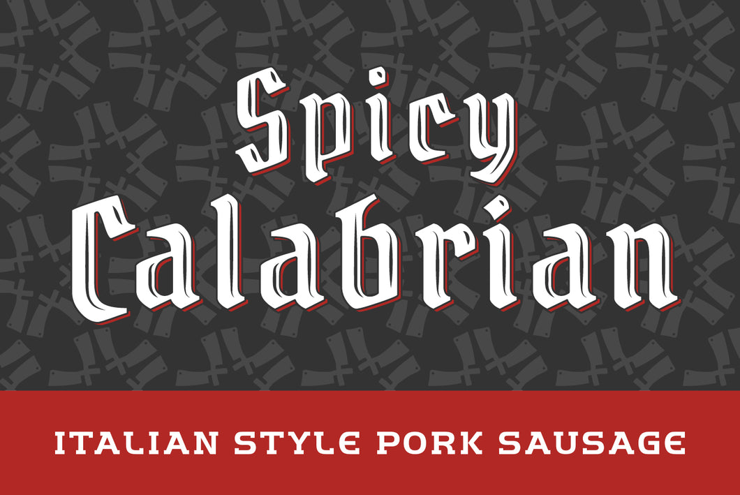 Spicy Calabrian Pork Sausage