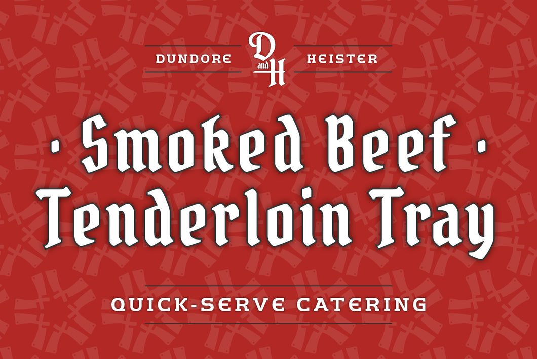 Smoked Beef Tenderloin Tray