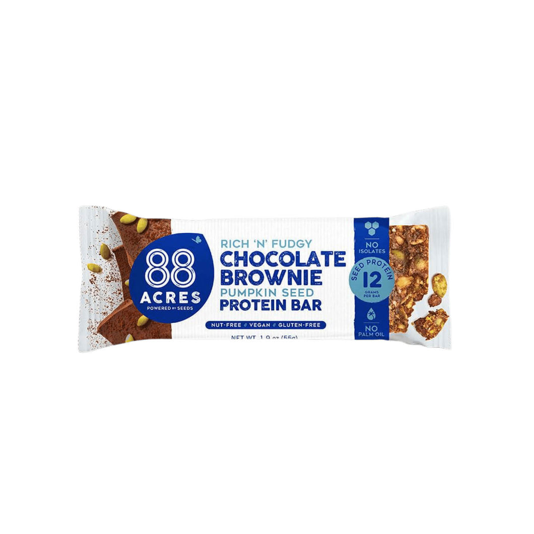 88 Acres Dark Chocolate Brownie High Protein Bars