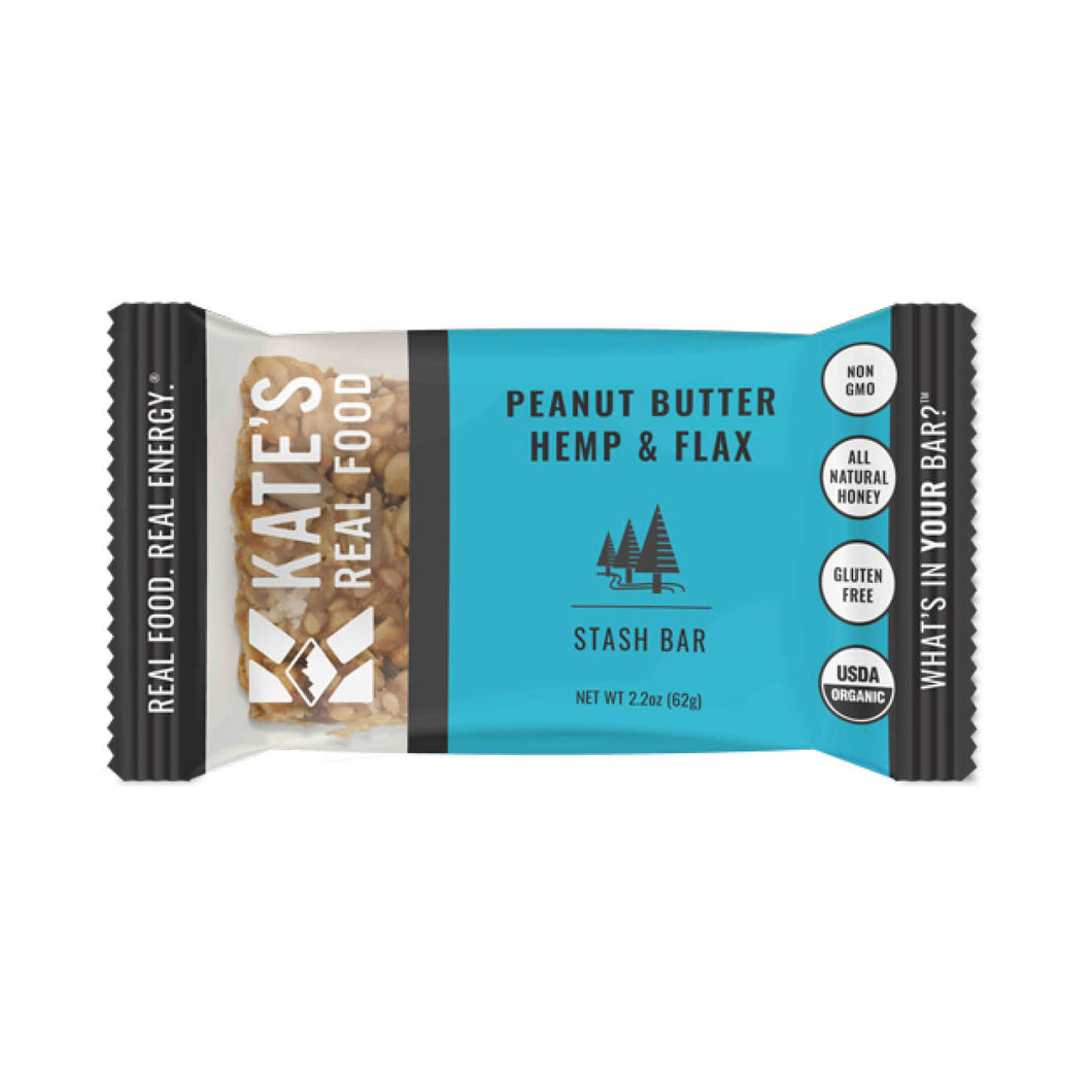 Kate's - Stash - Peanut Butter Hemp/Flax Energy Bar