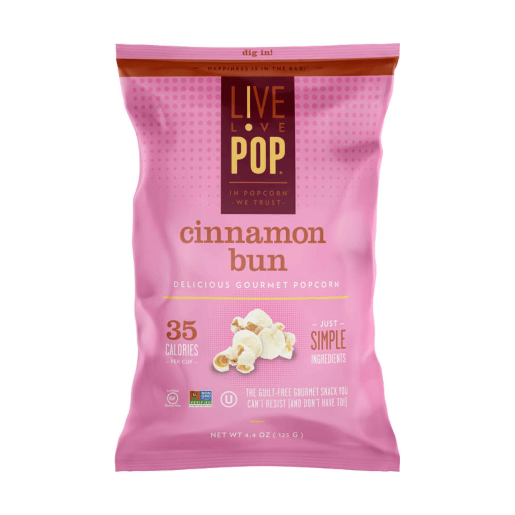Live Love Pop Cinnamon Bun Popcorn