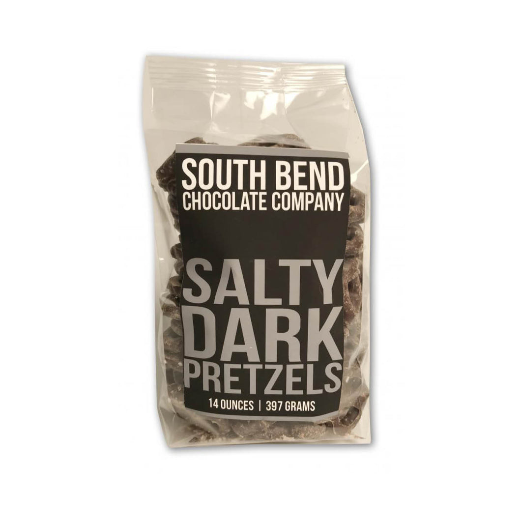 The South Bend Chocolate Company - Salty Dark Chocolate Covered Pretzels