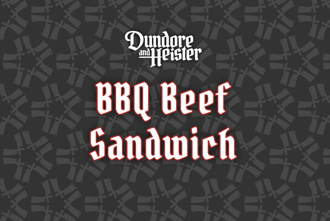 D&H BBQ Beef Sandwich