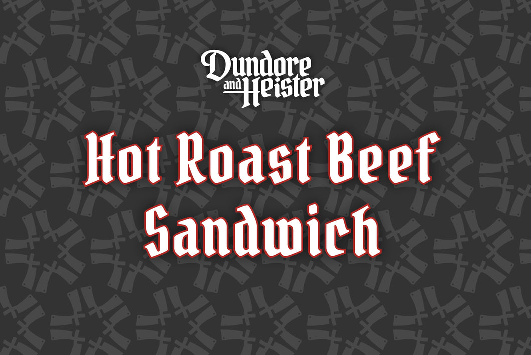 Hot Roast Beef Sandwich